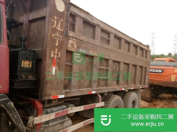 遼寧出售二手陜汽奧龍自卸車