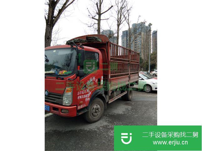 重慶出售二手重汽王牌高欄貨車