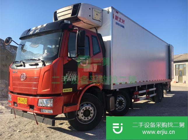 遼寧出售二手一汽解放J6冷藏車