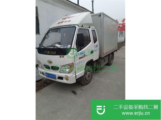 山東出售二手歐鈴牌箱式貨車