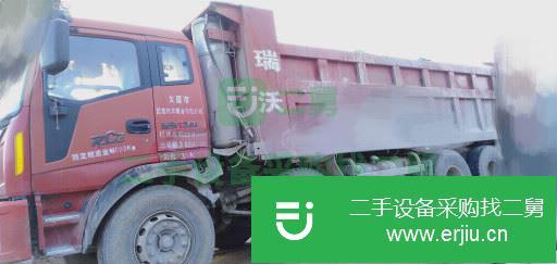 山東出售二手瑞沃前四后八自卸車(chē)