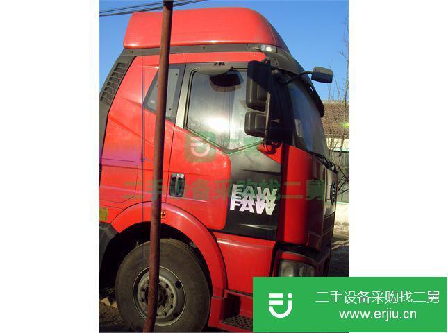 天津出售二手一汽解放牽引車 375馬力