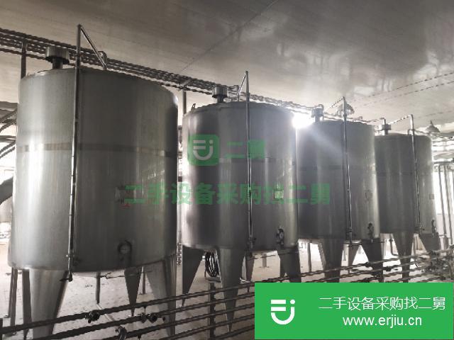 江蘇低價出售轉讓二手乳品發酵儲罐