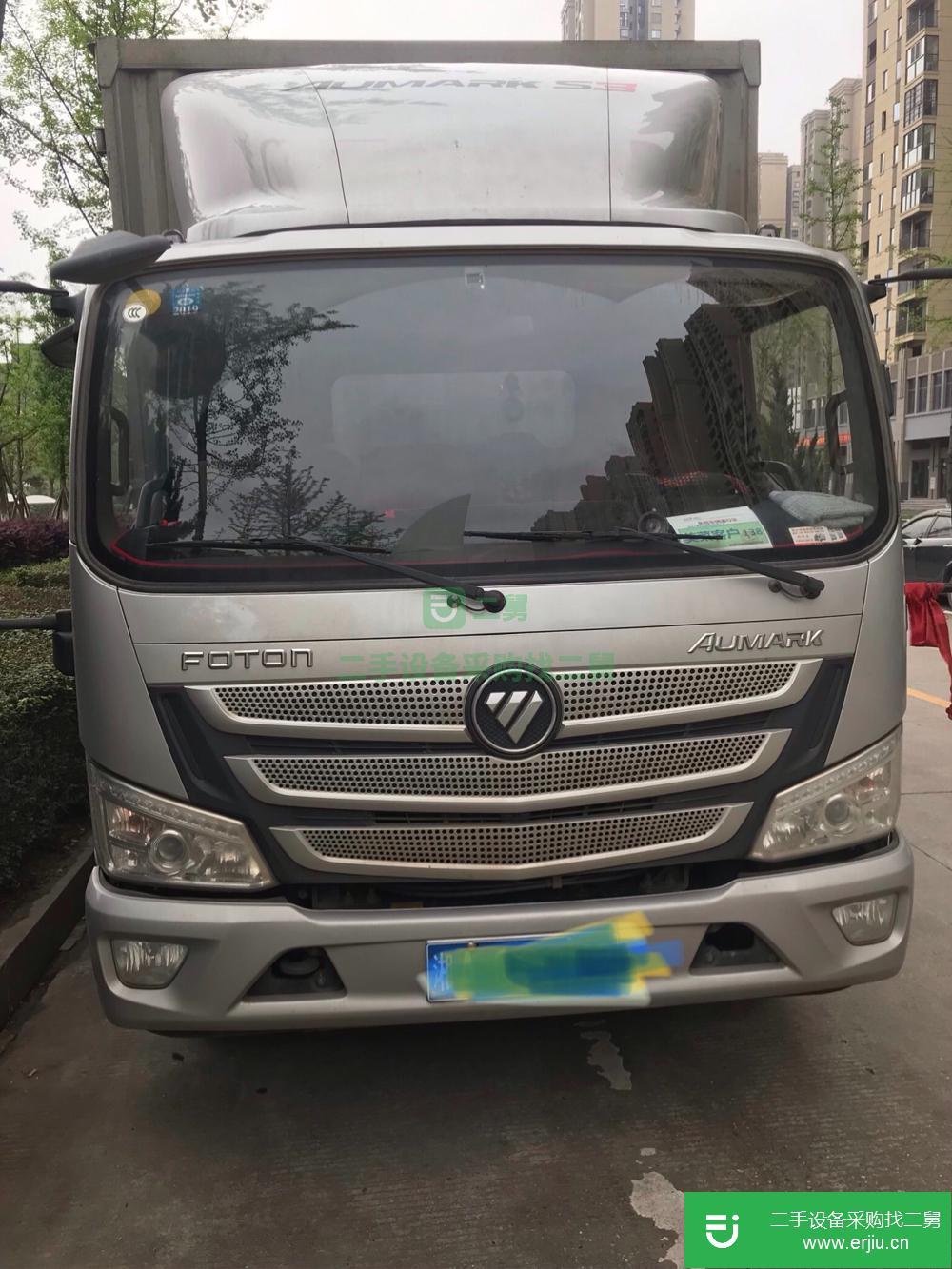 湖南出售二手福田歐馬可廂式貨車