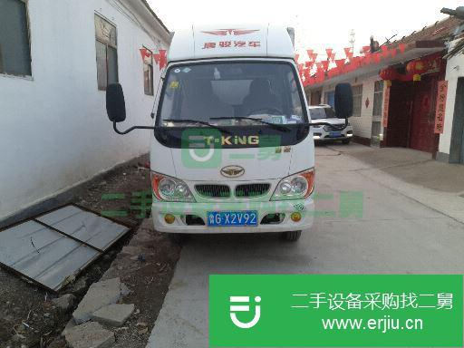 山東出售二手歐鈴牌箱式貨車