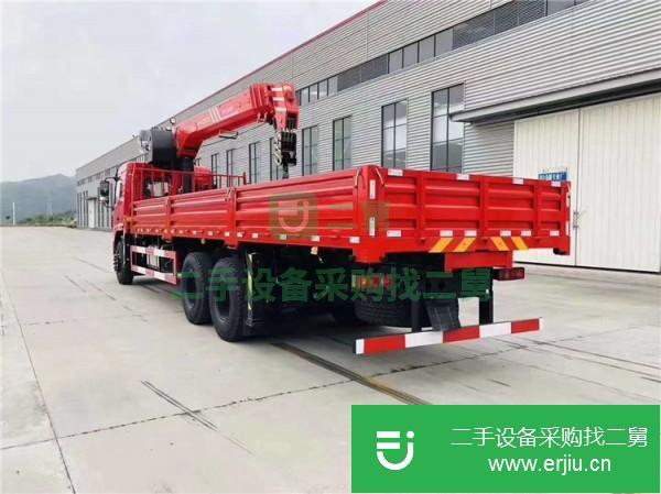 湖北出售二手東風D3后八輪隨車吊