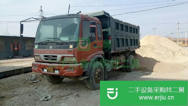 山東出售二手福田瑞沃自卸車