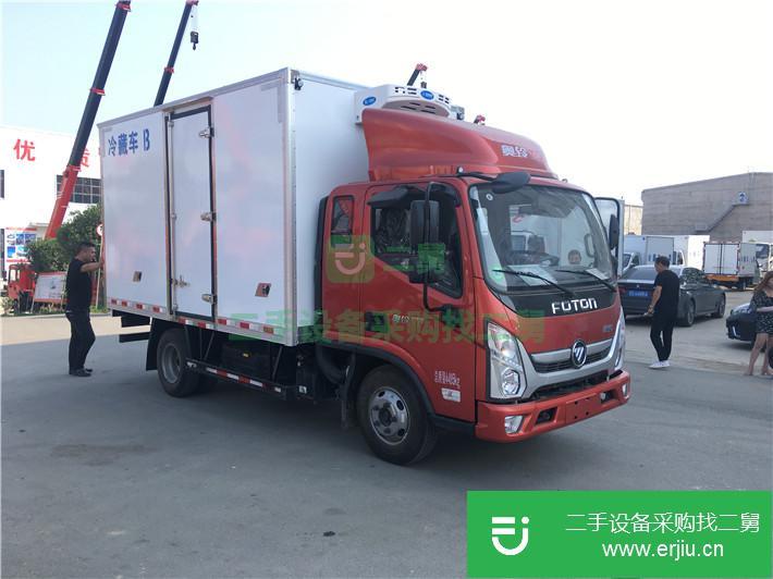 湖北出售二手福田奧鈴110馬力廂式貨車
