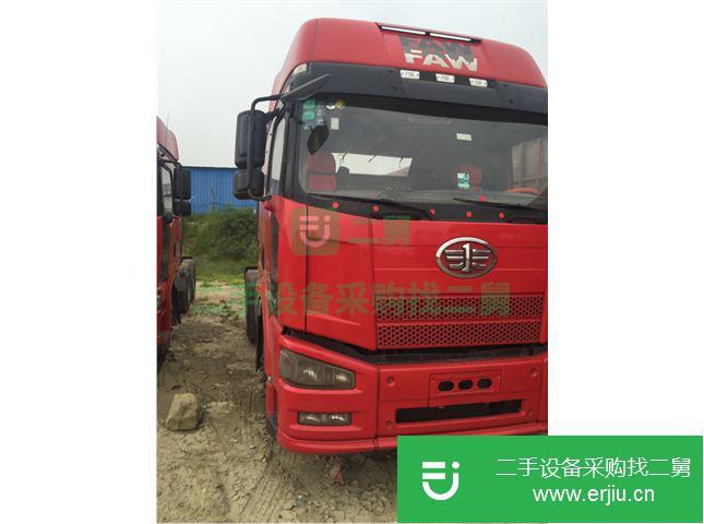 陜西出售二手一汽解放半掛車