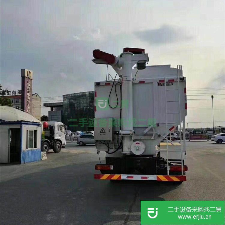 湖北出售二手飼料罐畜禽飼料運輸車