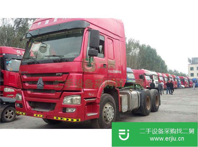 山東出售二手中國重汽豪沃牽引車
