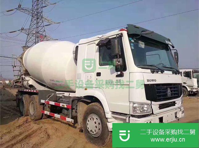 山東出售二手中國重汽豪沃攪拌車