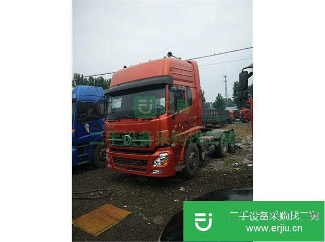 山東出售二手東風天龍牽引車  375馬力
