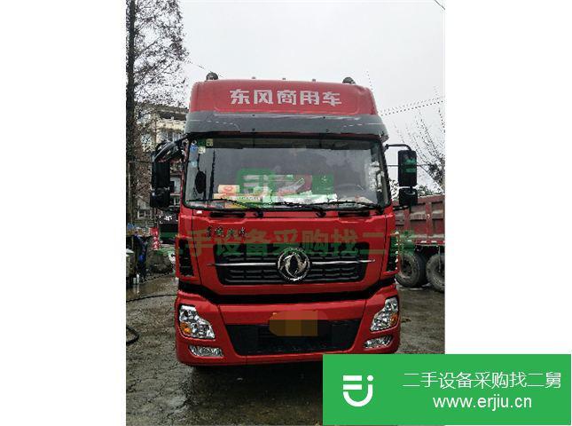 陜西出售二手東風天龍倉欄半掛車