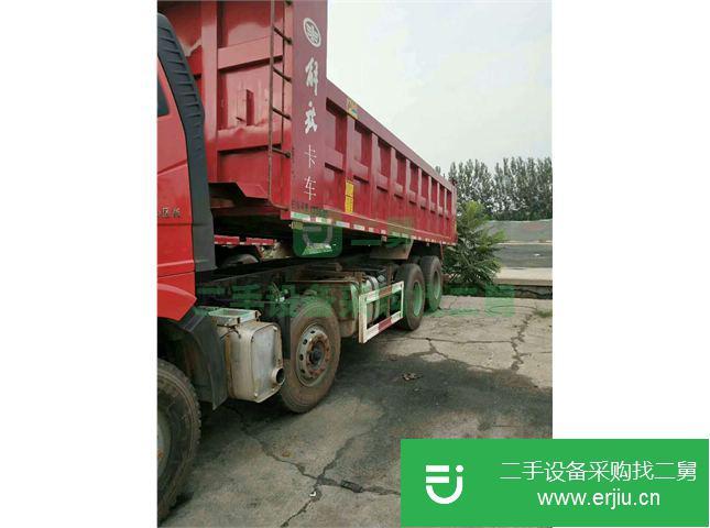 山西出售二手一汽解放J6前四后八自卸車