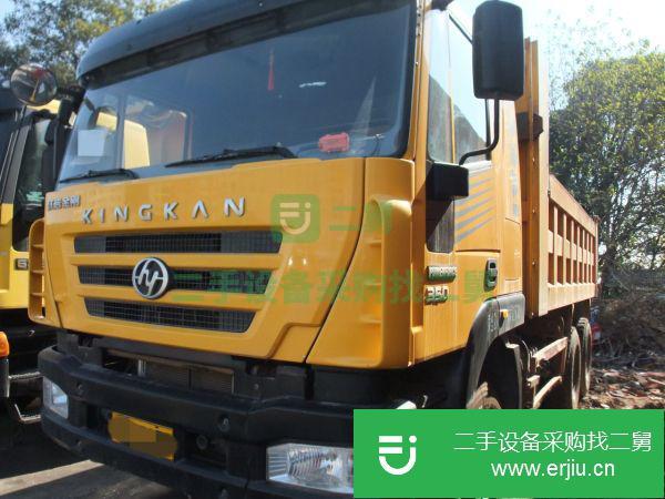 貴州出售二手紅巖金剛后八輪自卸車