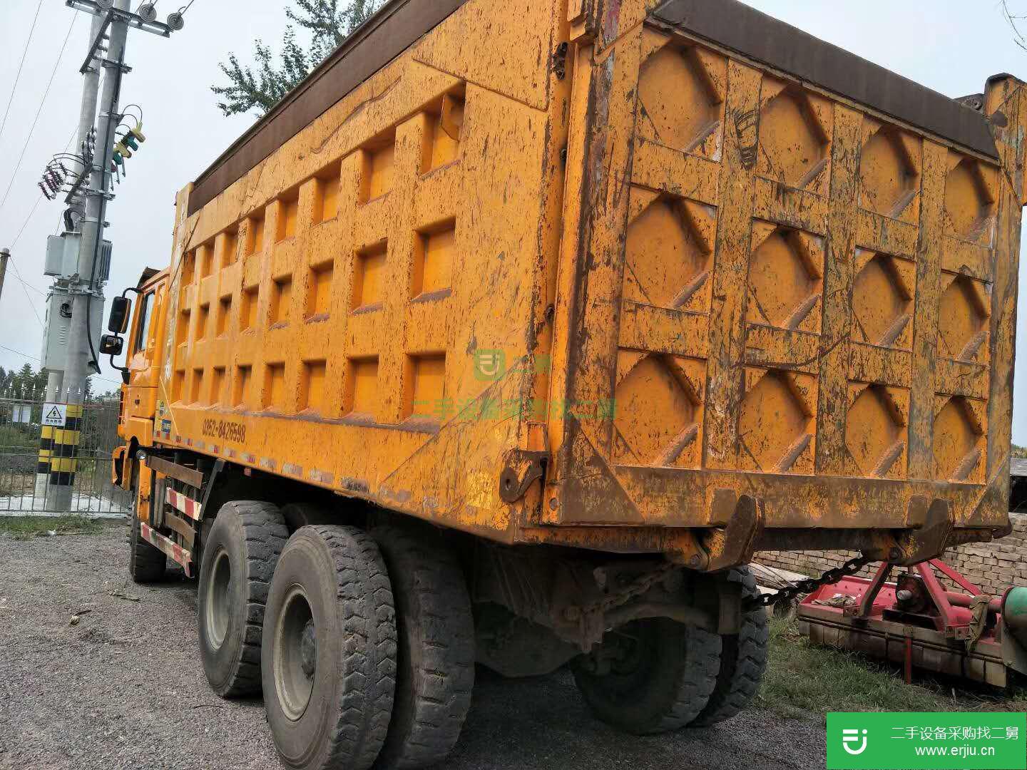 山西出售二手陜汽德龍自卸車