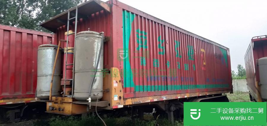 山東出售二手的廂式半掛車