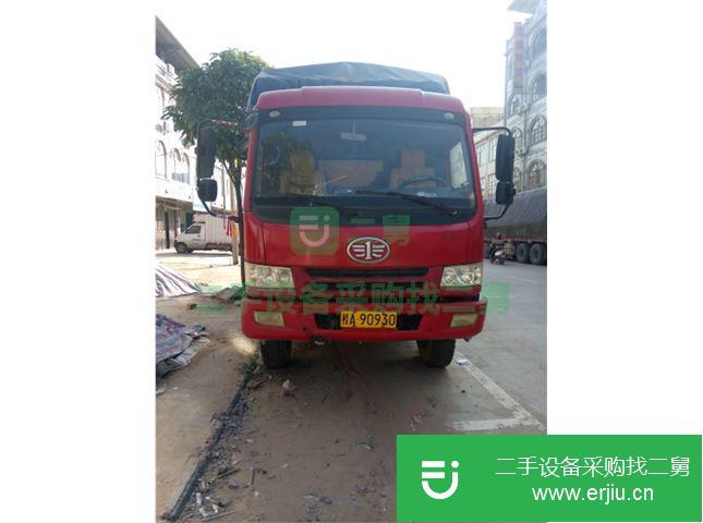 廣西出售二手青島解放高欄載貨車
