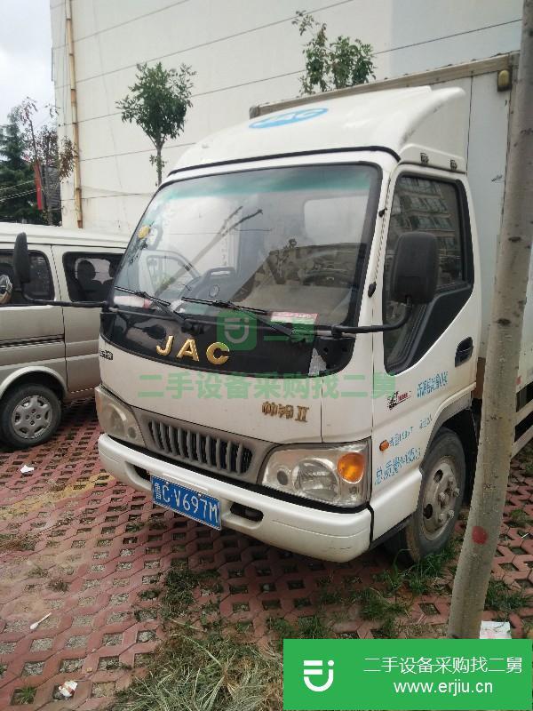 山東出售二手江淮帥鈴廂式貨車