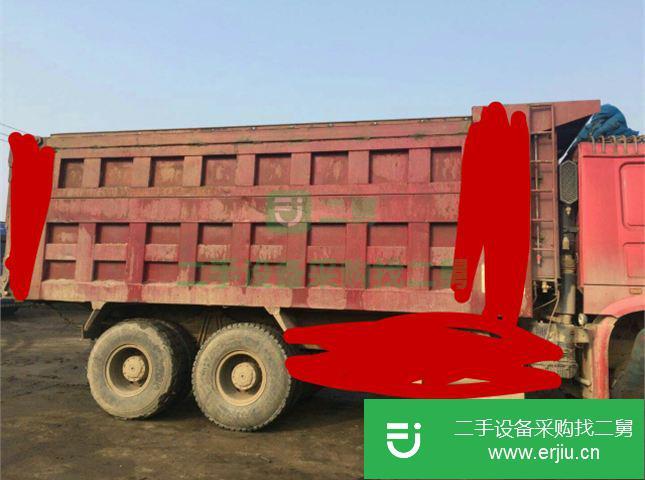 河北出售二手福田歐曼340馬力自卸車