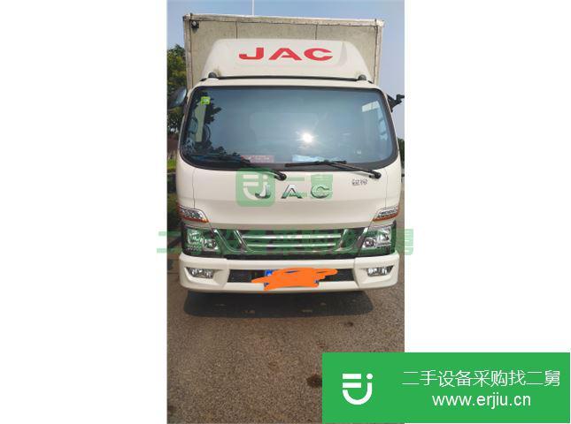 山東出售二手江淮駿鈴120馬力廂式貨車