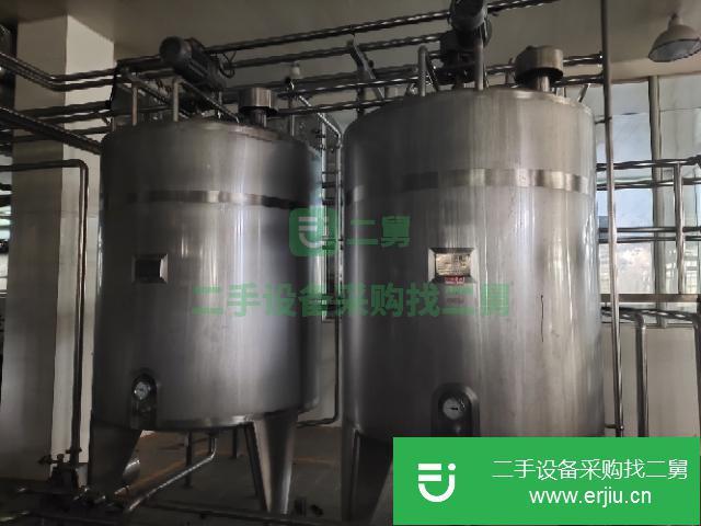 江蘇低價出售轉讓二手乳品發酵儲罐