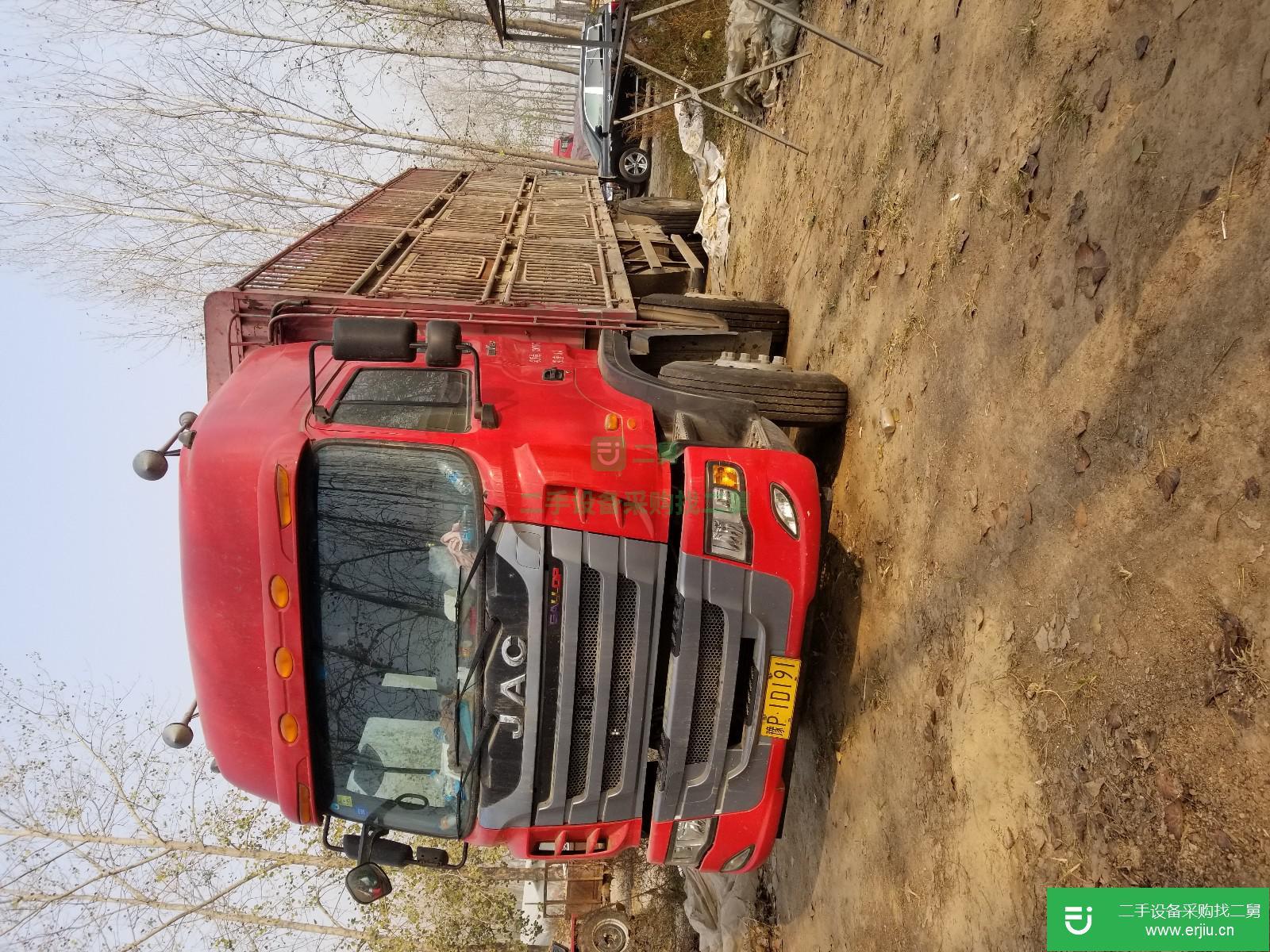 河南出售二手江淮格爾發高欄載貨車