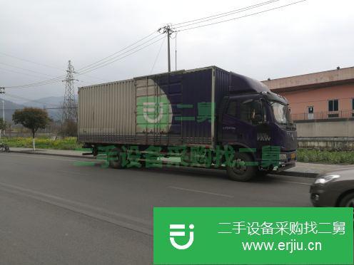 四川出售二手一汽解放J4R185馬力廂式貨車