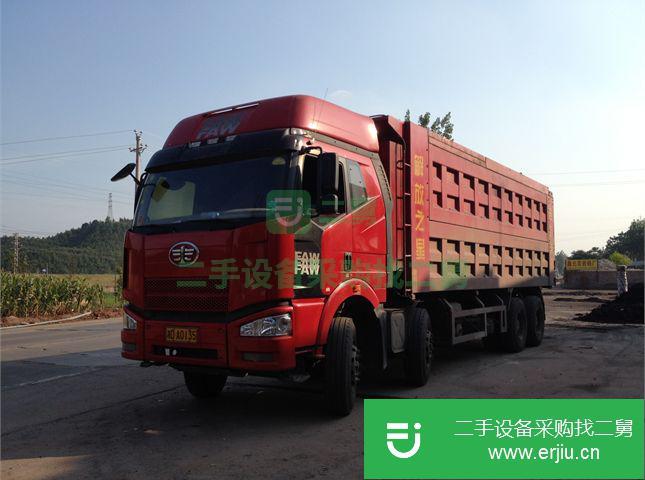 湖南出售二手一汽解放J6自卸車
