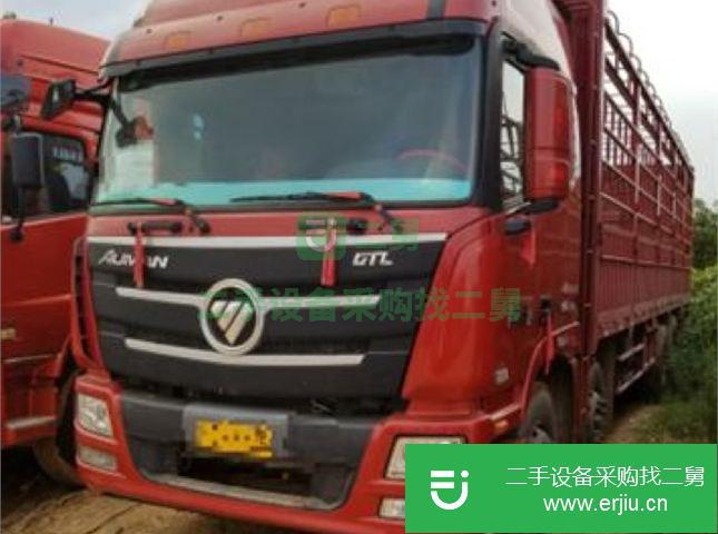 福建出售二手福田歐曼倉柵載貨車