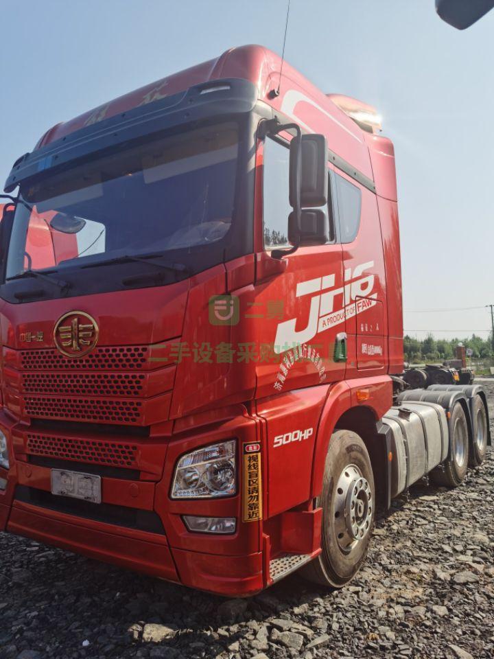 急售解放JH6/500馬力18年6月牽引車