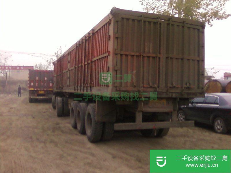 河北出售二手解放悍威半掛車