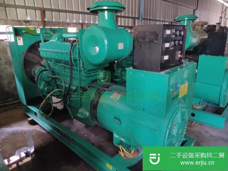 廣東出售cummins/康明斯8成新250千瓦二手柴油發電機組