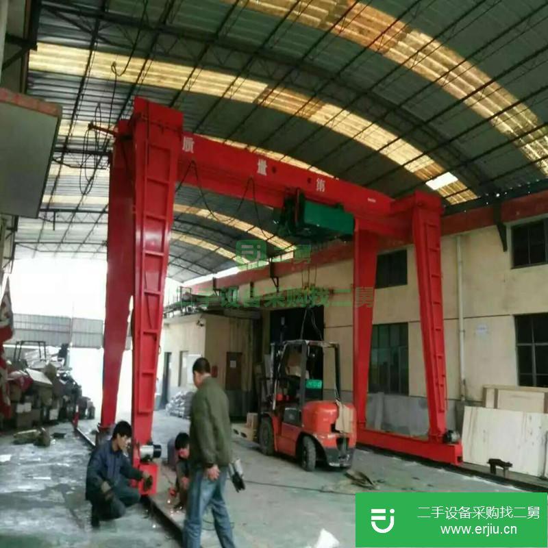 山東出售二手門式起重機