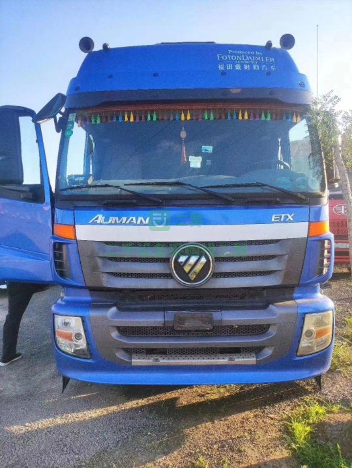 出售17年8月全保險歐曼375，國四單驅(qū)，濰柴牽引車