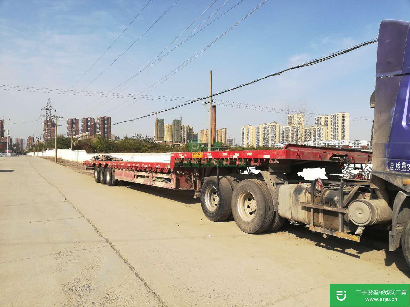 湖北出售二手東風半掛車