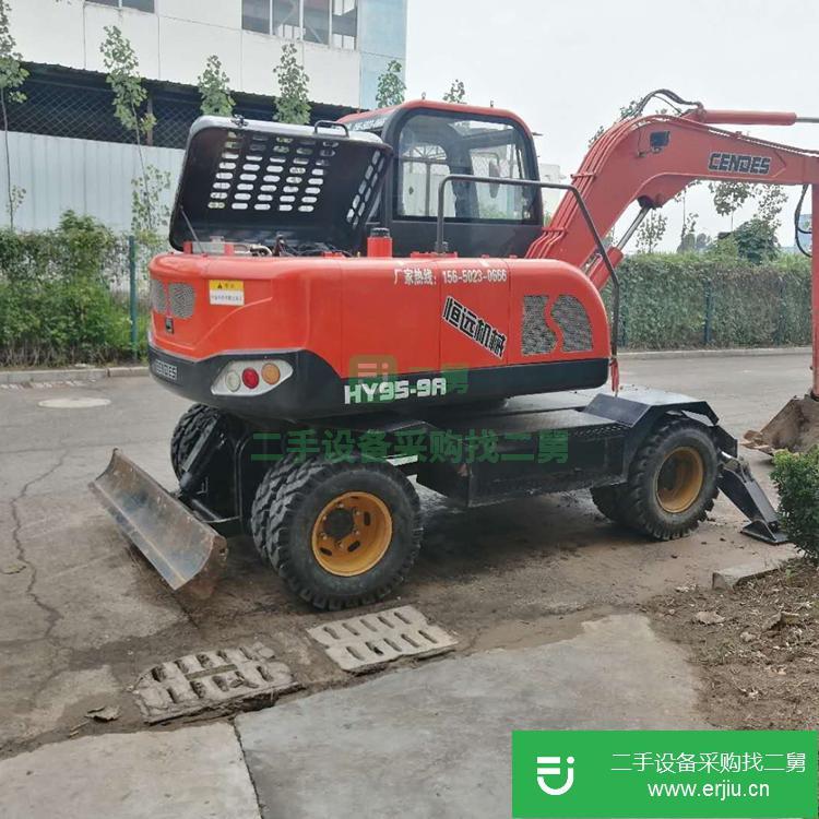 山東出售二手輪式挖掘機(jī)