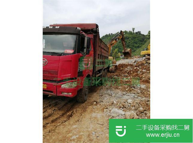 貴州出售二手一汽解放自卸車