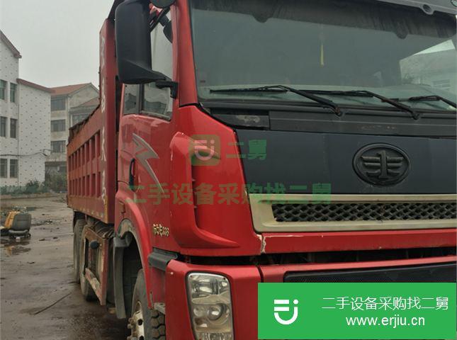 湖北出售二手青島解放自卸車