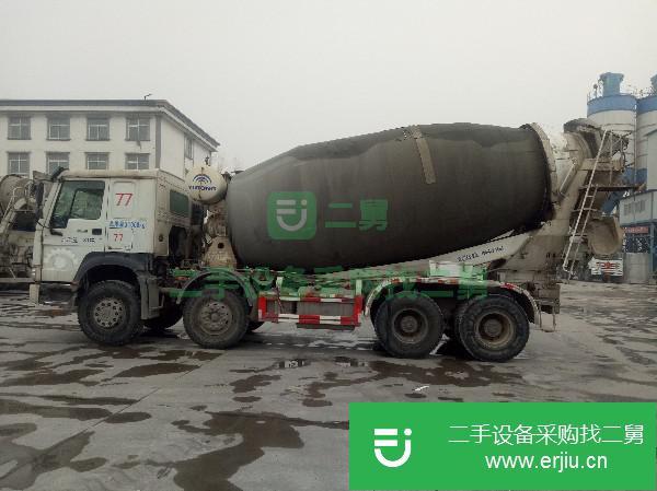 河南出售二手重汽豪沃混凝土攪拌車(chē)
