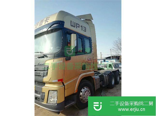 河北出售二手陜汽重卡德龍牽引車
