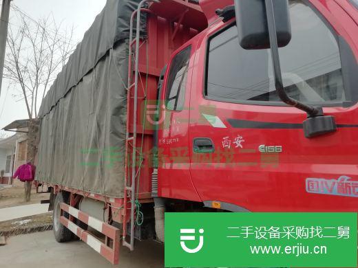 陜西出售二手福田歐馬可廂式載貨車(chē)