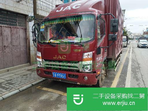 云南出售二手江淮帥鈴貨車 109馬力