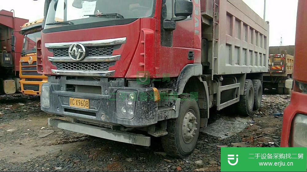 四川出售二手紅巖杰獅后八輪自卸車