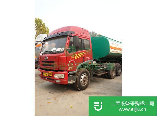 山東出售二手一汽解放液體運輸車