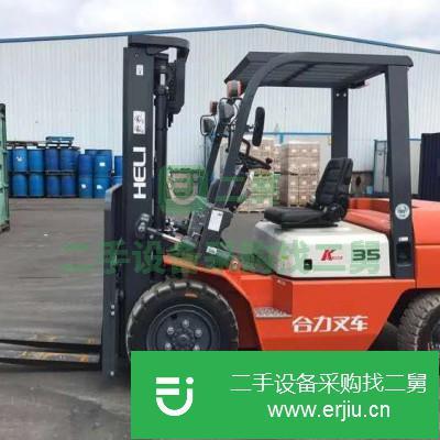 廣西出售二手內(nèi)燃式合力叉車