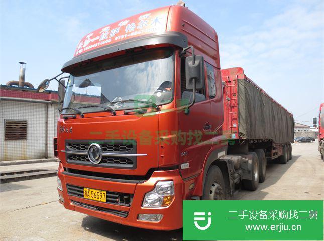湖南出售二手東風天龍半掛車