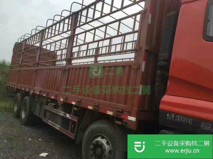 江西出售二手東風天龍前四后八高欄貨車