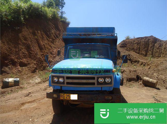 福建出售二手一汽解放自卸車